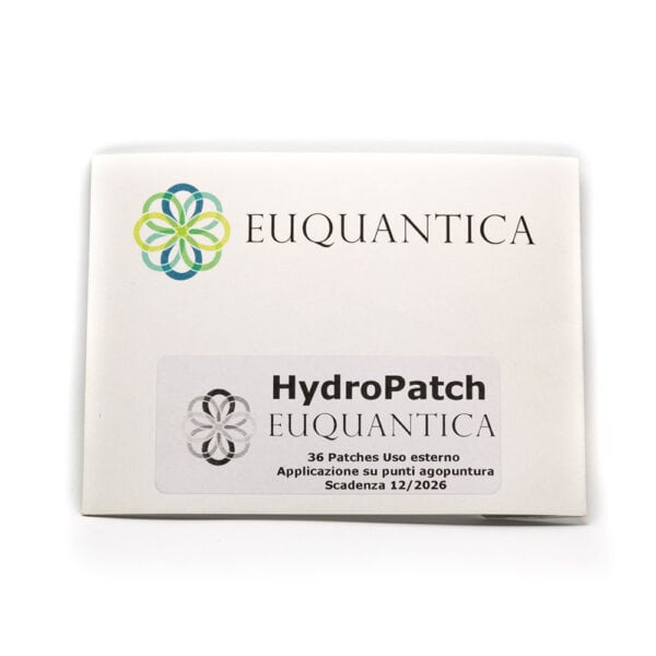 Dispositivo HydroPatch Euquantica per il trattamento della pelle.